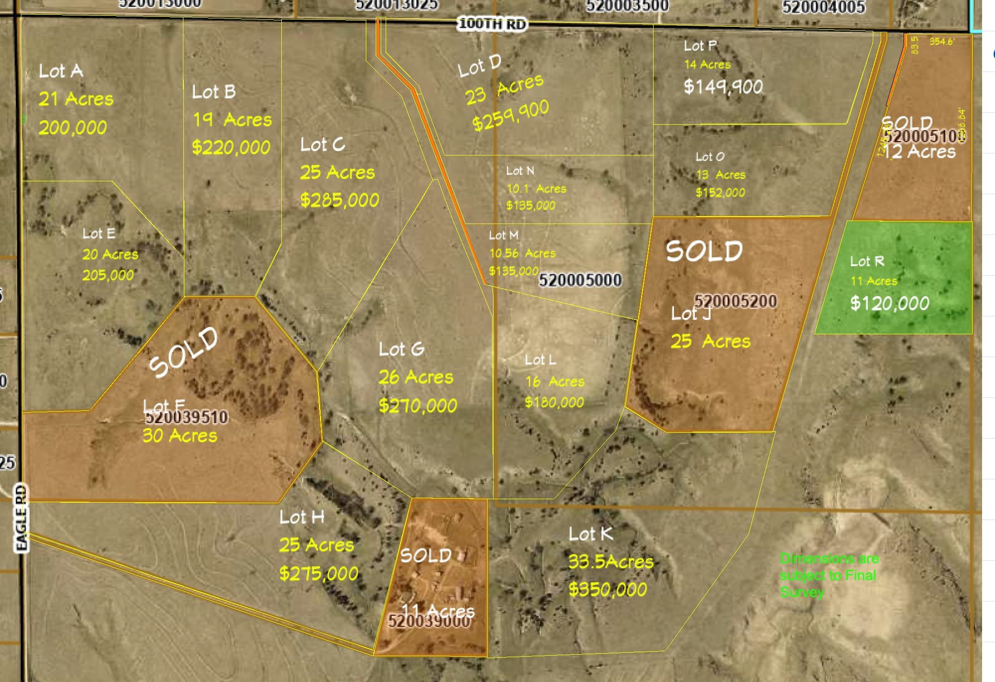 Lot R Eagle Ridge, Kearney, Nebraska 68845, ,Land,for Sale,Lot R Eagle Ridge,20250498